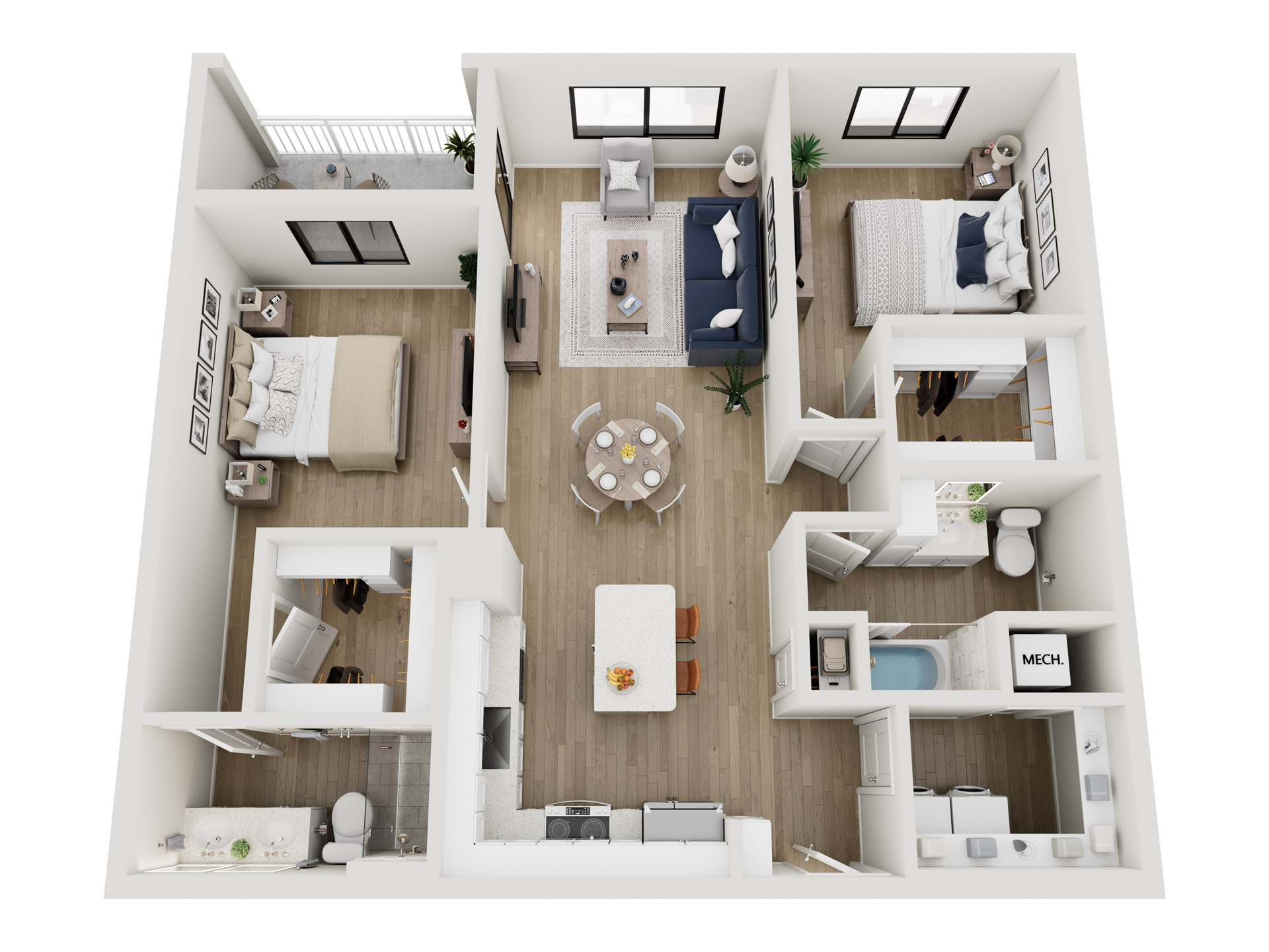 The Buoy floor plan
